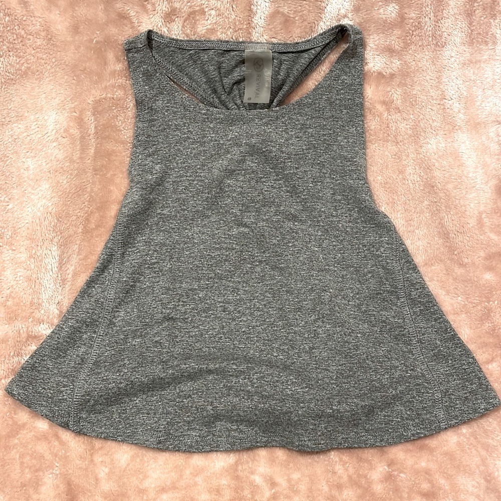 AS Revival Heather Grey Tank Top